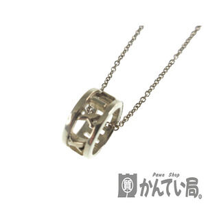 TIFFANY Co Atlas Necklace Silver Accessories Kantei kyoku Kasugai